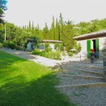 Main house and guest house behind