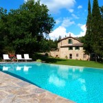 Pool and main house